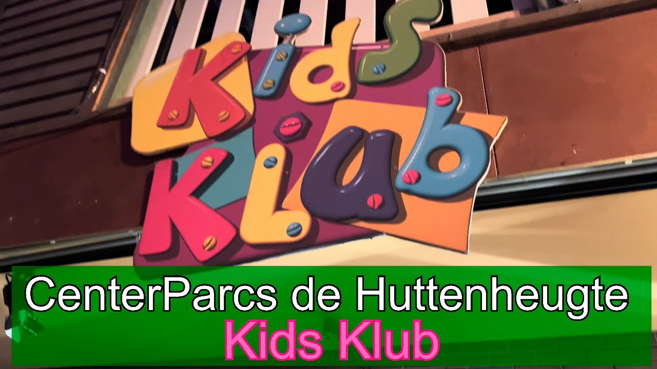 Kids Klub im CenterParcs de Huttenheugte