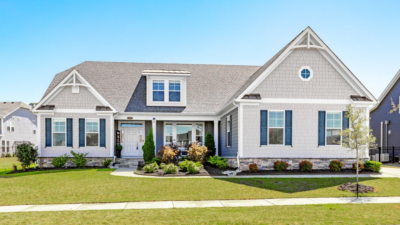 Discover The Splendor Of This 2019-Built Gardenia Model By Chesapeake Homes In Kingston Estates, VA!