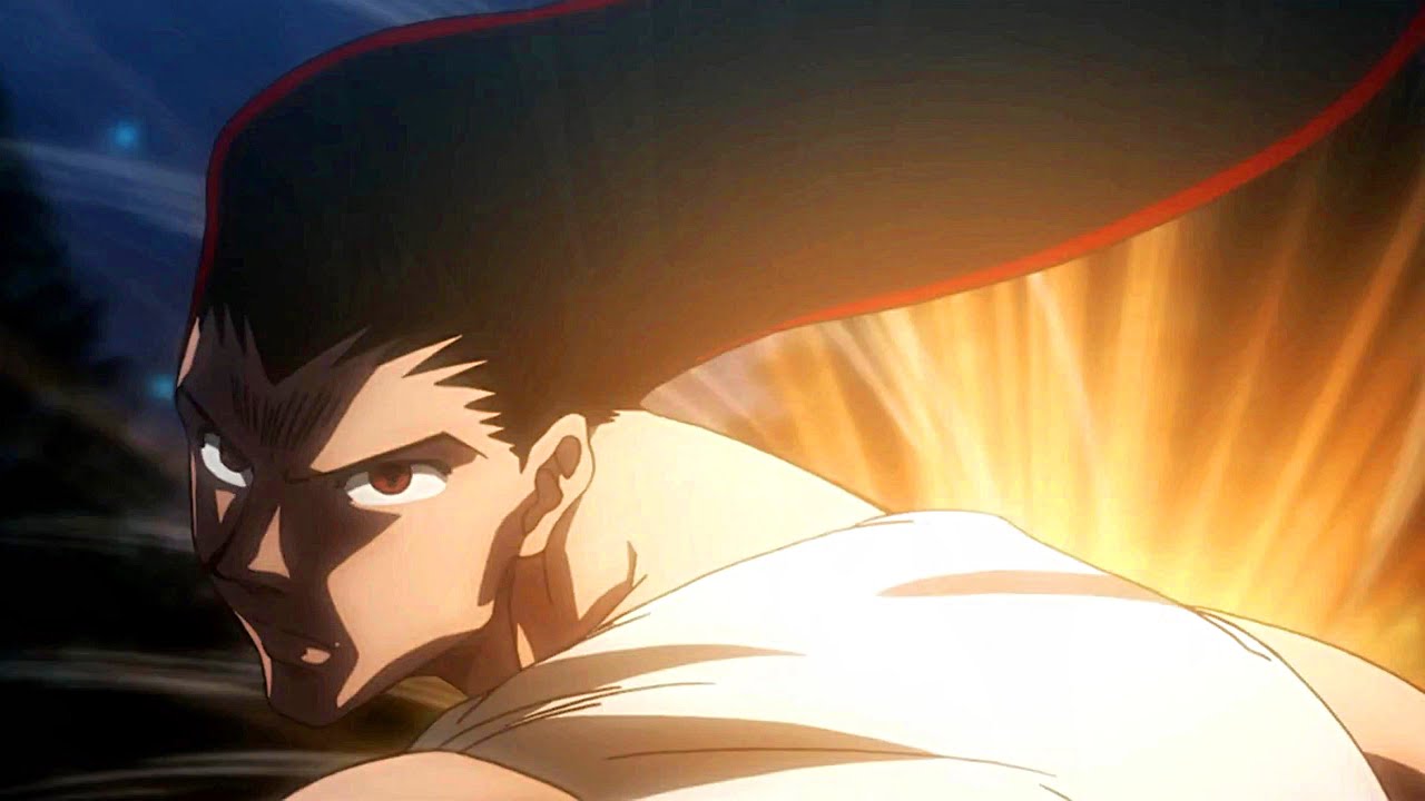 4K, 60fps | Adult Gon Saisho Wa Guu, Jan Ken Guu on Pitou | Hunter x Hunter