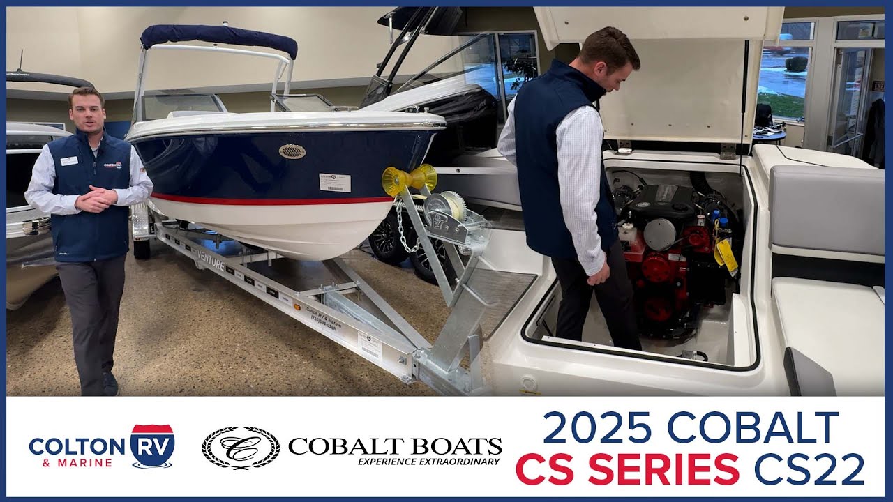Обзорная экскурсия по катеру Cobalt Boats CS22 Bowrider