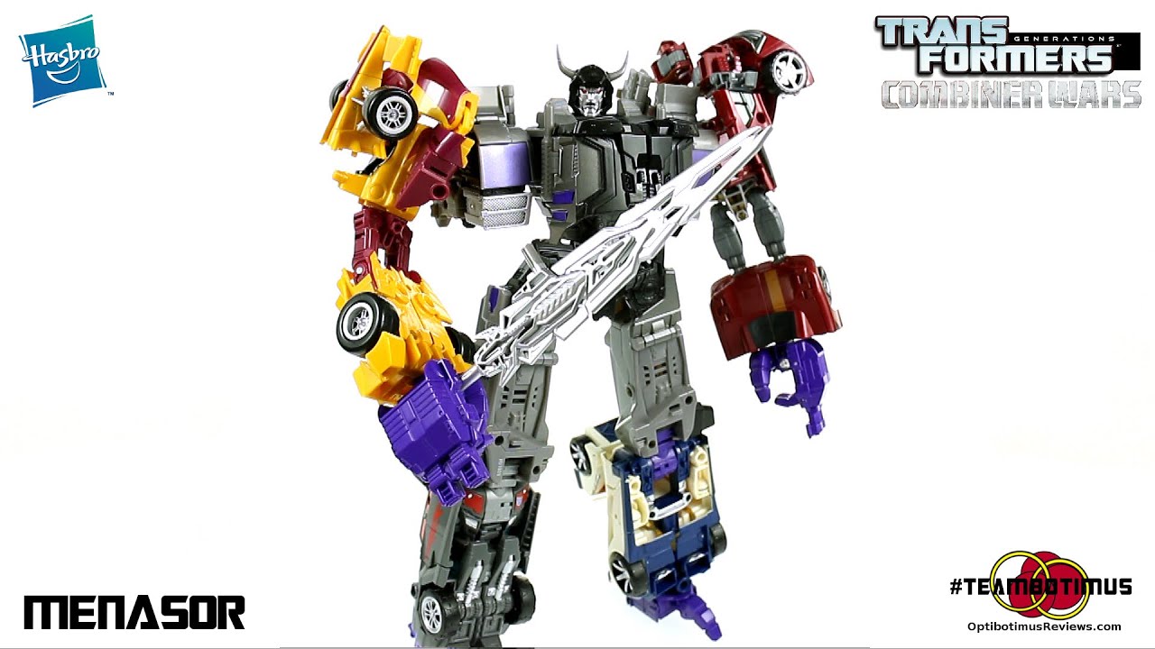 Video Review of the Transformers Combiner Wars: MENASOR