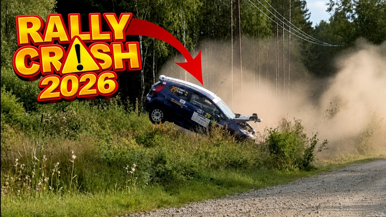 ⚠️Crash & Fail 🏁 Humus Paide Rally 2026