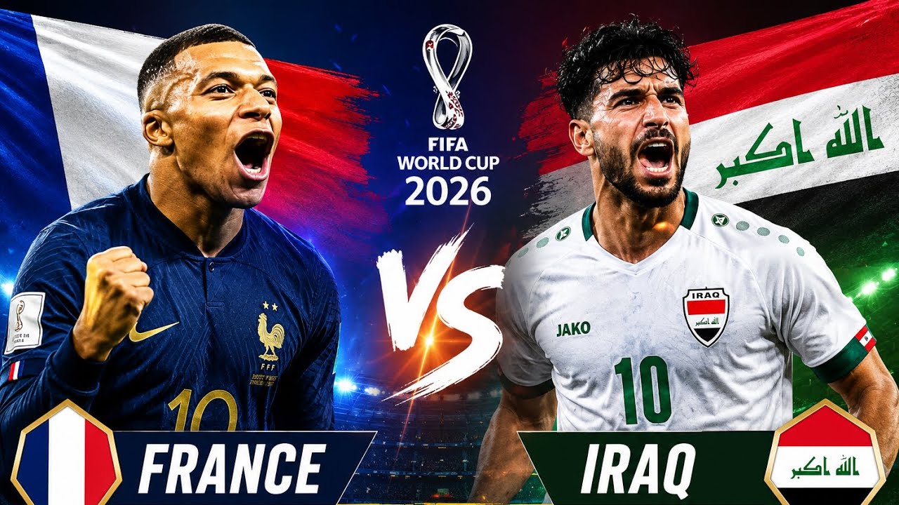 FRANCE vs IRAQ | Full Match Highlights & All Goals | FIFA World Cup 2026 ⚽
