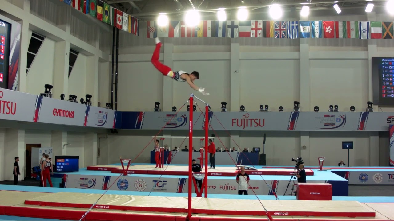 EDER Timo (GER) - 2023 Artistic Junior Worlds - Qualifications Horizontal Bar