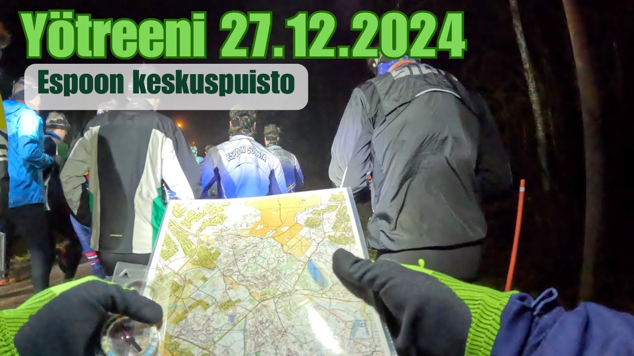 Yötreeni 27.12.2024 | Espoon keskuspuisto