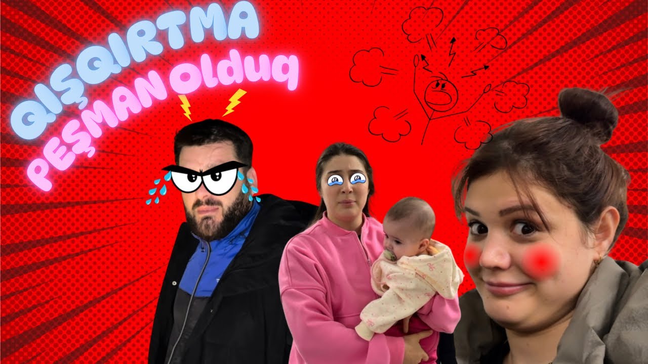 🥹ÇOOX PEŞMAN OLDUQ | QIŞQIRTMA ETDİK💥 | BİZDƏN KÜSDÜLƏR😞 ( SONDA BARIŞDIQ)☺️