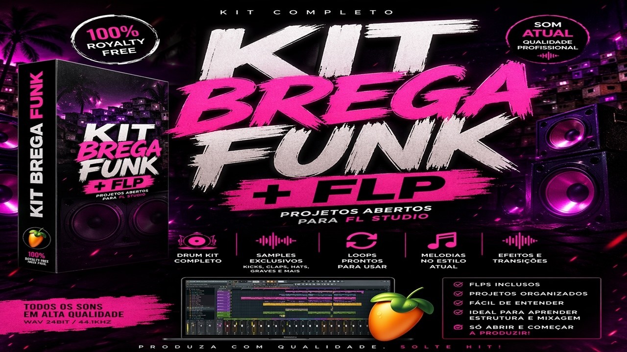 KIT BREGA FUNK +  FLP