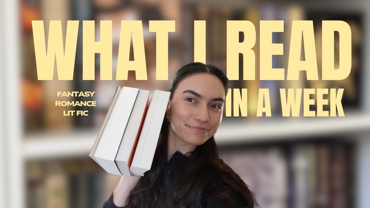 Что я прочитала за неделю 📖🌼🗓️ | Видеоблог о чтении