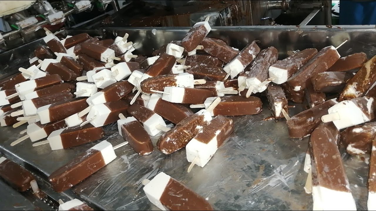 Ice cream production Inside The Ice Cream factory