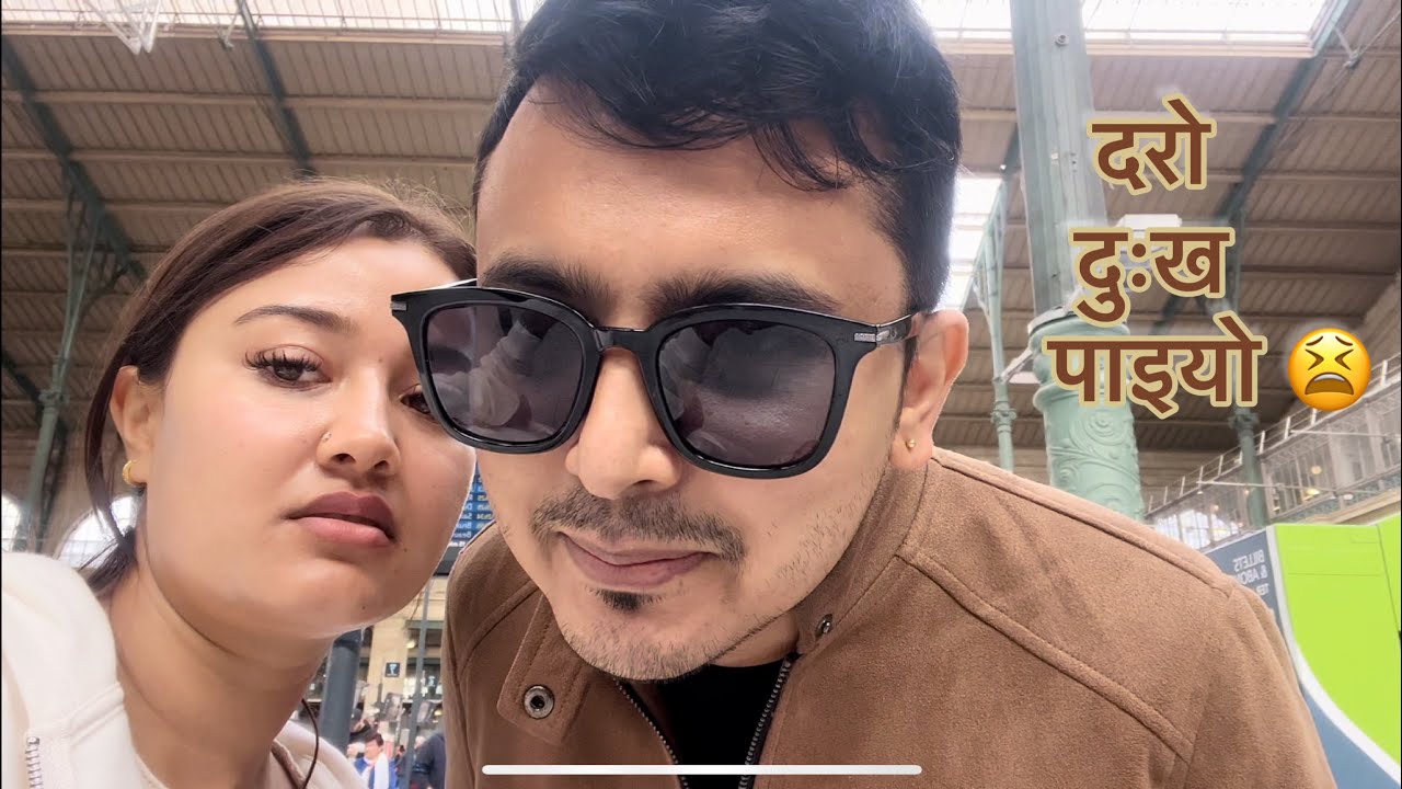 Next Destination, Missed Train 😫, Our Struggle 😡|| Europe Tour || Riyasha Dahal || Victor Paudel