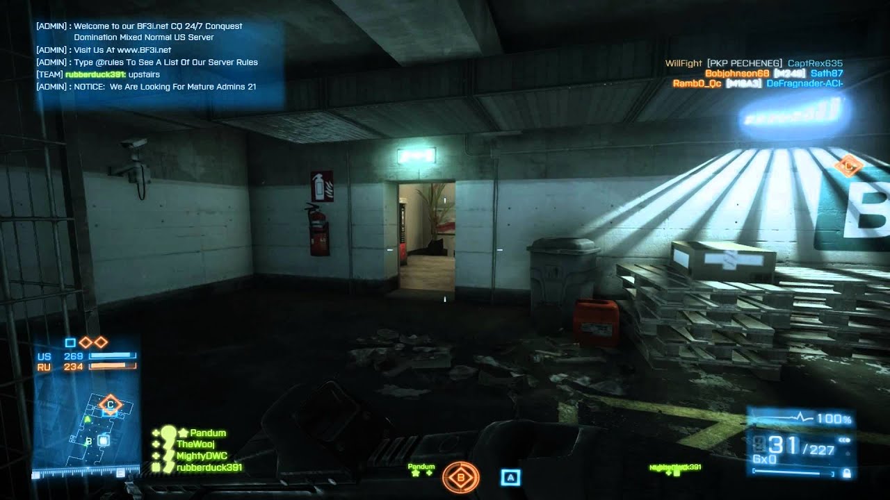 Battlefield 3 - Close Quarters Combat - All Maps Gameplay [PC]