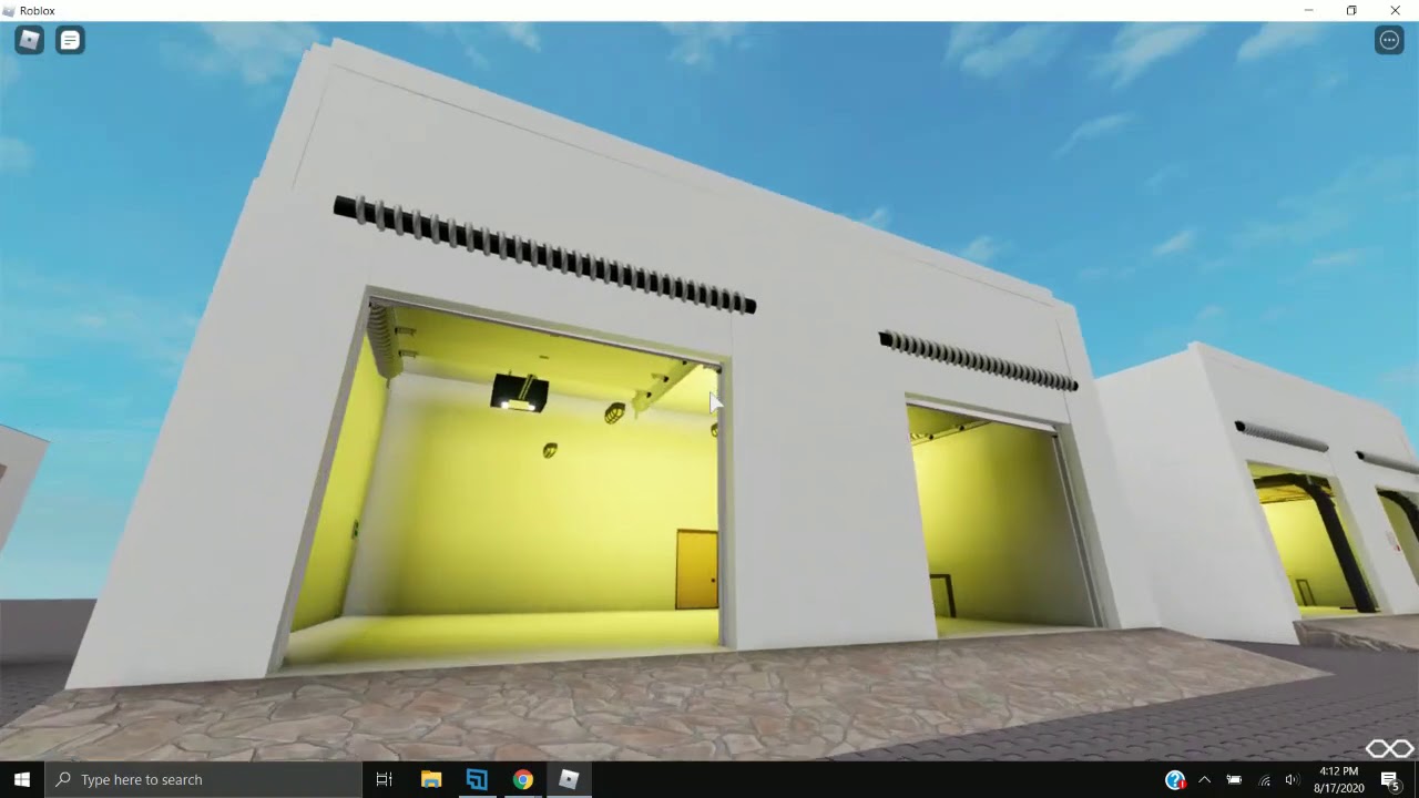 Roblox garage door