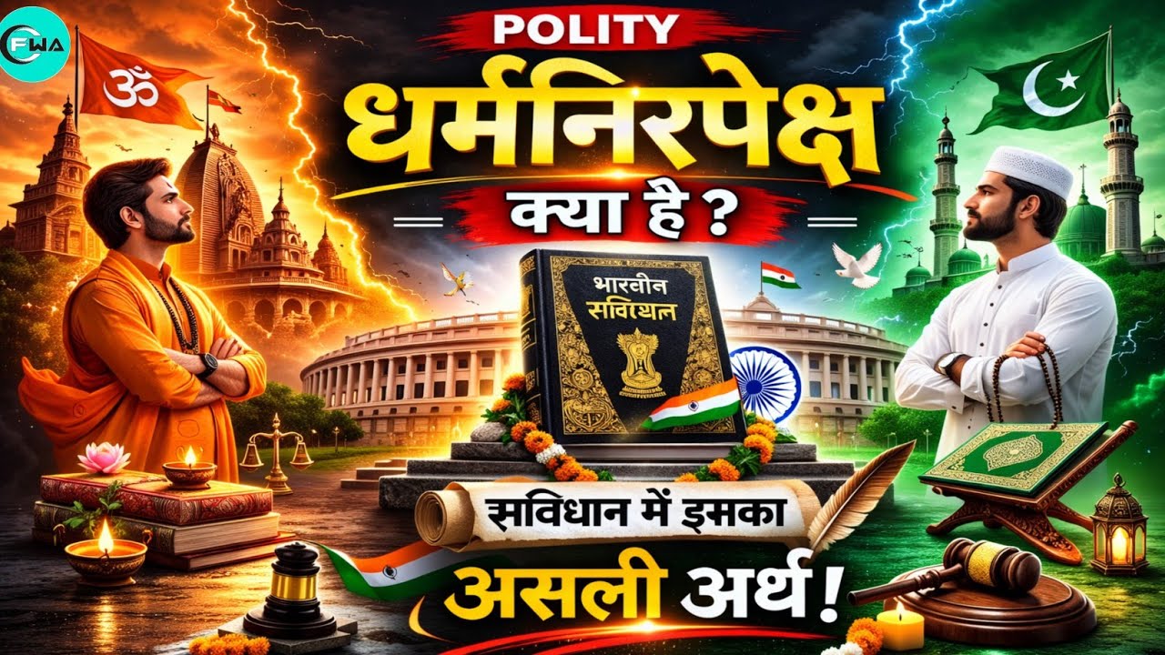 धर्मनिरपेक्ष क्या है? संविधान की असली सच्चाई!#Secularism# preamble # भारतीय संविधान #पंथनिरपेक्ष