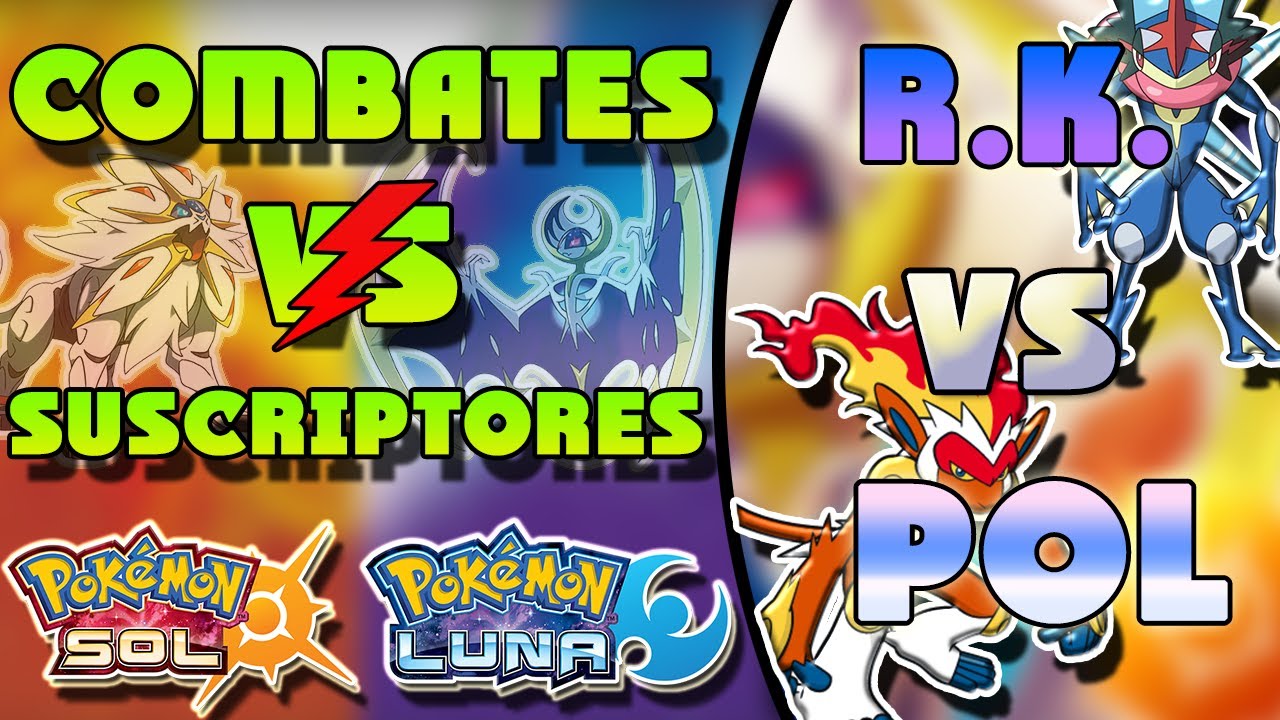 POK&Eacute;MON SOL Y LUNA COMBATES ONLINE CONTRA SUBS COMENTADOS: NUNCA CHANSEY HIZO TAN POCO