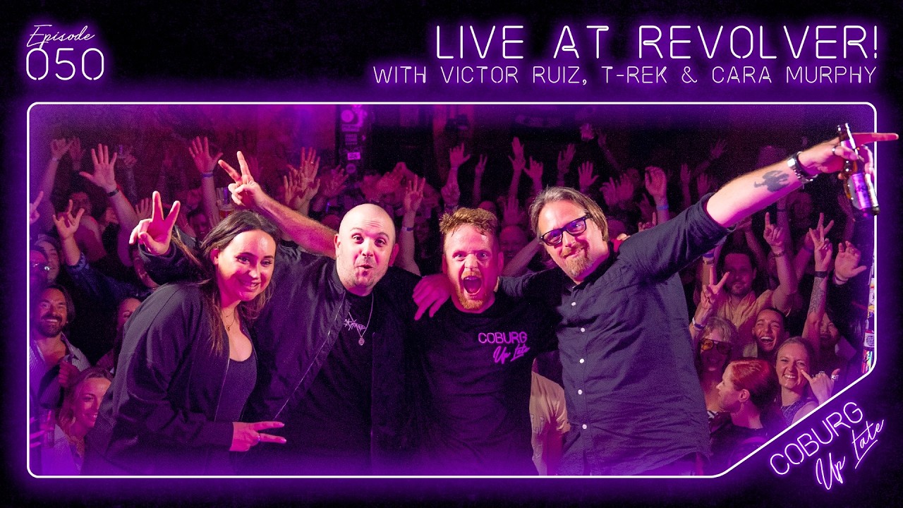 LIVE AT REVOLVER with Victor Ruiz, T-Rek & Cara Murphy | Episode 050 - Coburg Up Late