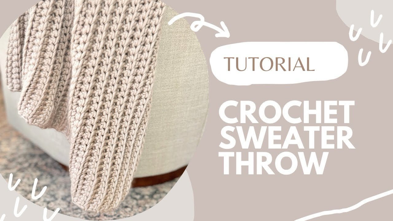 BEGINNER FRIENDLY~ Crochet Throw Step by Step Tutorial