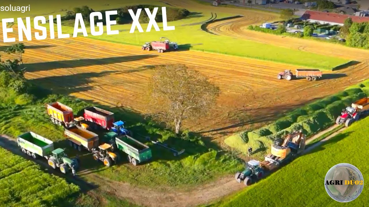 🇨🇵Ensilage d'orge d'hiver 2021 [XXL] !JCB Fastrac/Claas Jaguar/John Deere/Case ih/New holland/ fendt