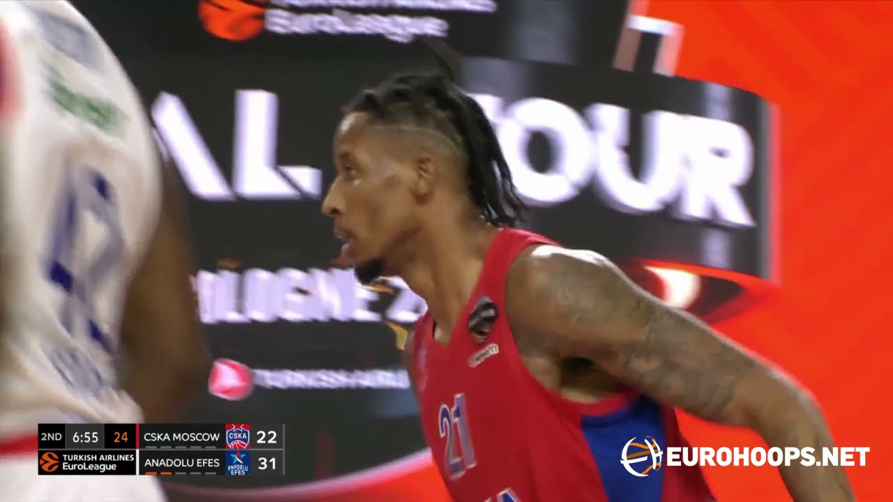 CSKA Moscow - Anadolu Efes Istanbul 86-89 (F4 semi): Will Clyburn (26 points)