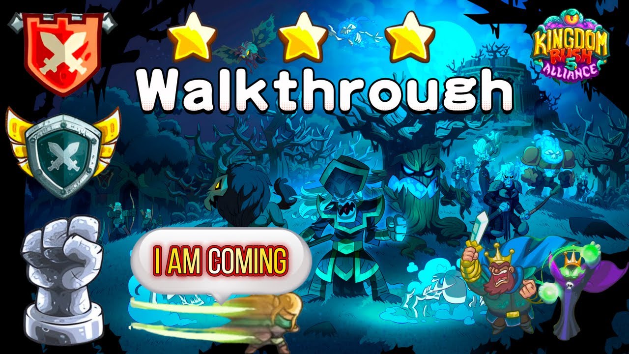 Undying Fury  (Veteran 3 Stars) - Full Walkthrough！Kingdom Rush 5 Alliance 王國保衛戰5 同盟支線 不滅狂怒 通關過程