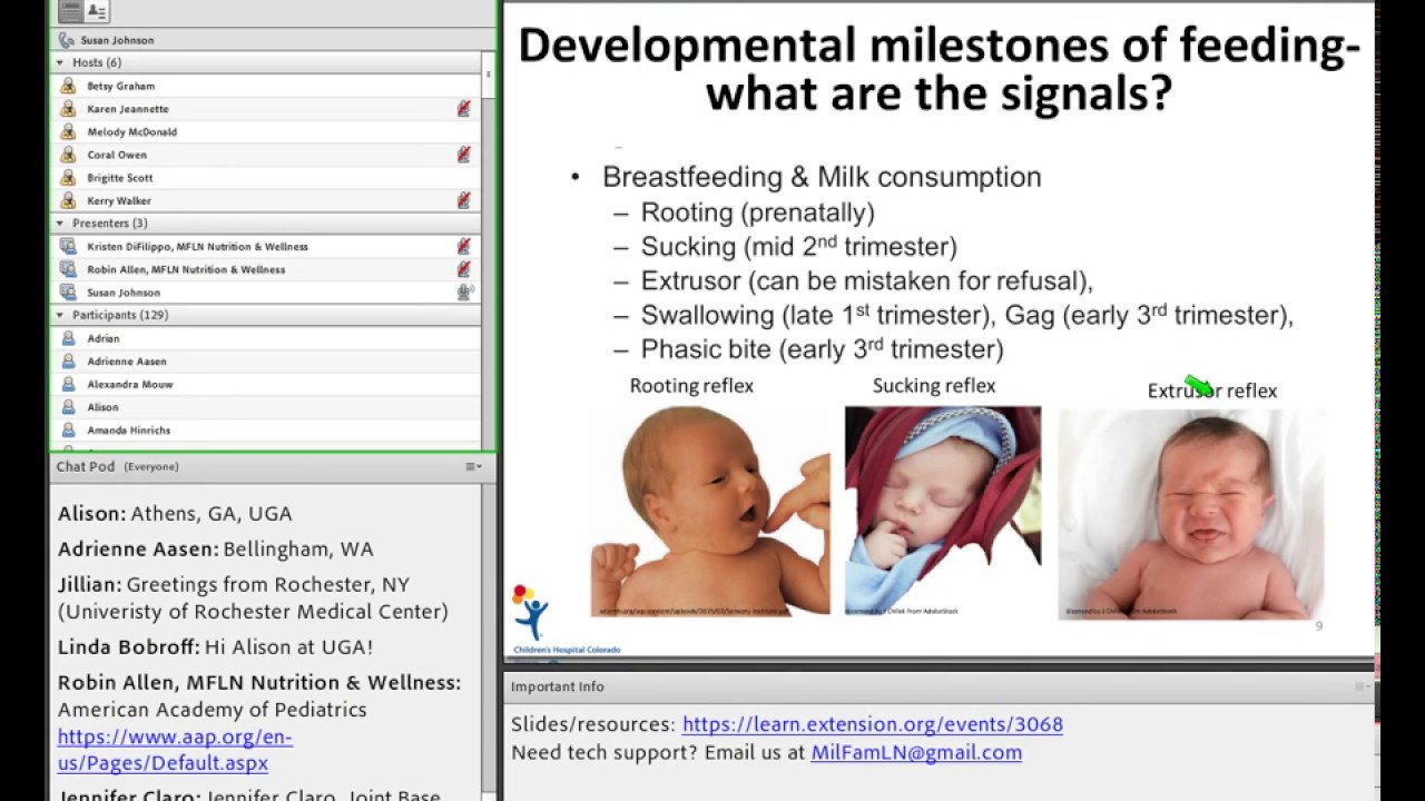 Responsive Feeding: Understanding when and how to develop a feeding relationship with infants