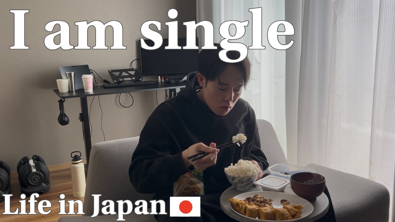 [Vlog] 25 🇯🇵, Single, IQ 75, Unpopular but Enjoying a Day Off #6