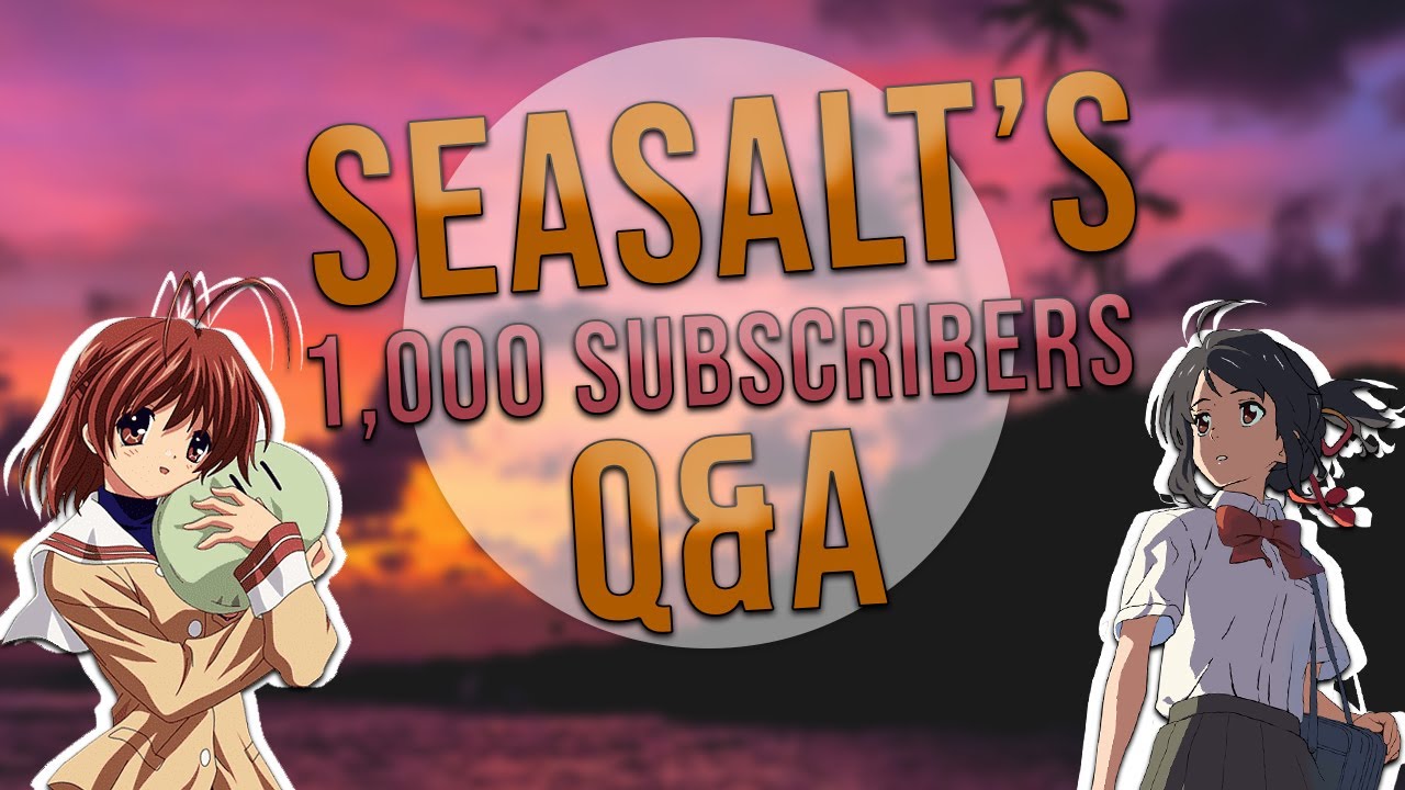 thank you everyone...1000 subs (q&a) video
