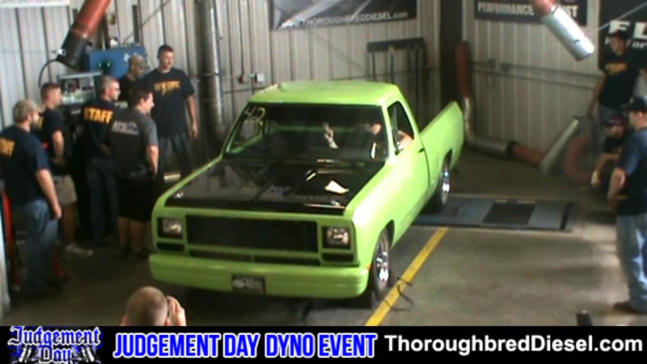 1984 Dodge D150 Diesel - Edgar Robinson Dyno Run