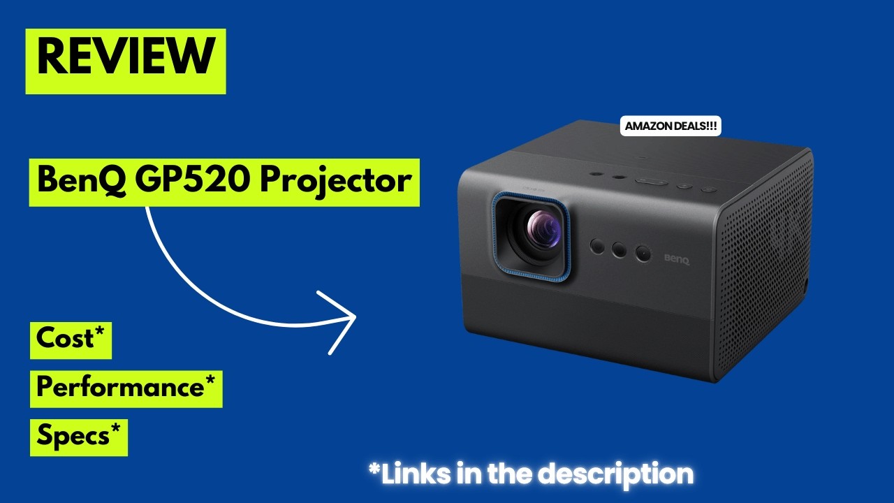 BenQ GP520 4K Projector Review | 2600 Lumens LED, Google TV, HDR10+ Best Living Room Projector 2026?