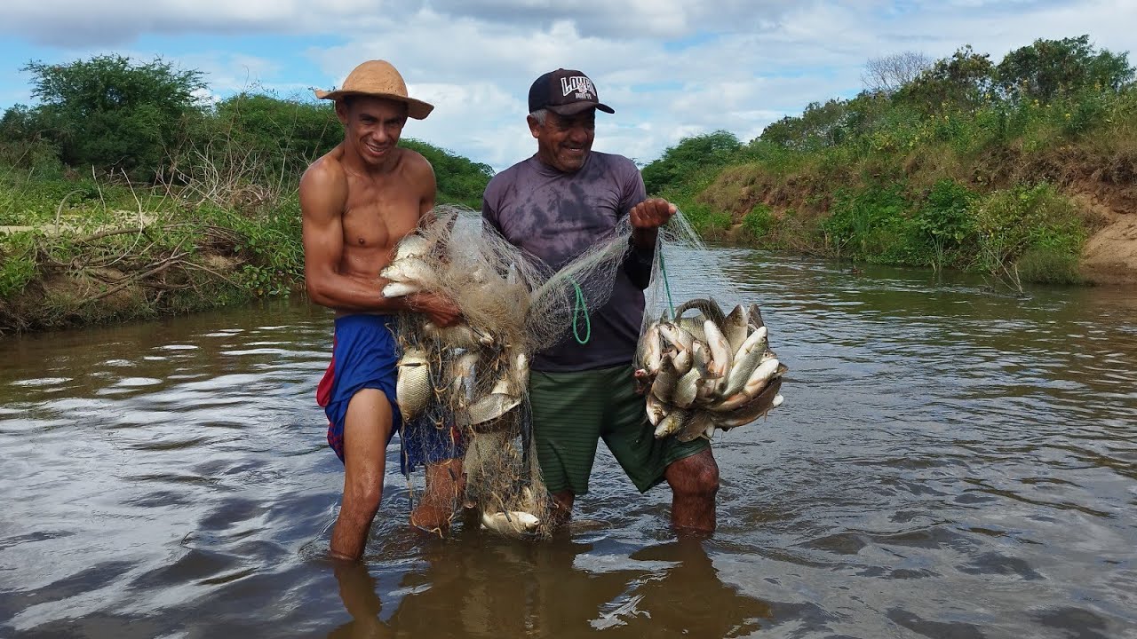 OS PEIXES AGORA INVADIR&Atilde;O O R&Iacute;O PARA&Iacute;BA DE VEZ PESCARIA DE TARRAFA