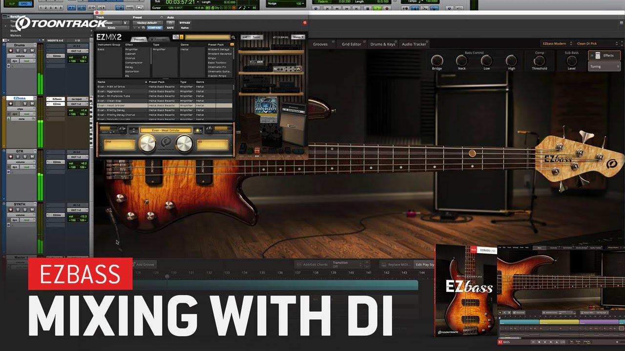 EZbass – Mixing with DI