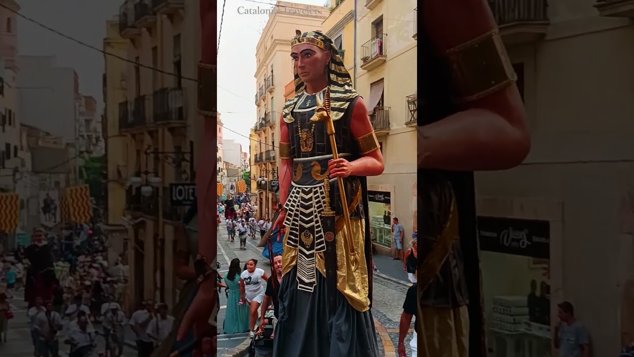Ramesses II, Sant Magí Festival (Tarragona, Catalunya) Spain 