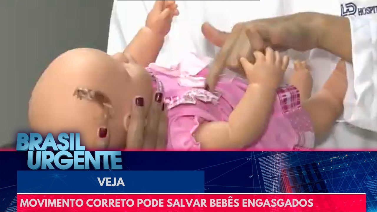 Engasgo: veja como manobra feita corretamente evita tragédias | Brasil Urgente