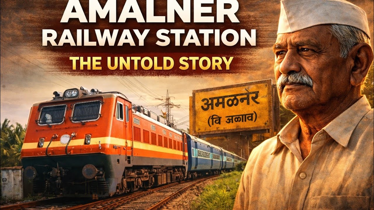 “अमळनेर रेल्वे स्टेशन : इतिहास, रहस्य आणि सत्य घटना!”