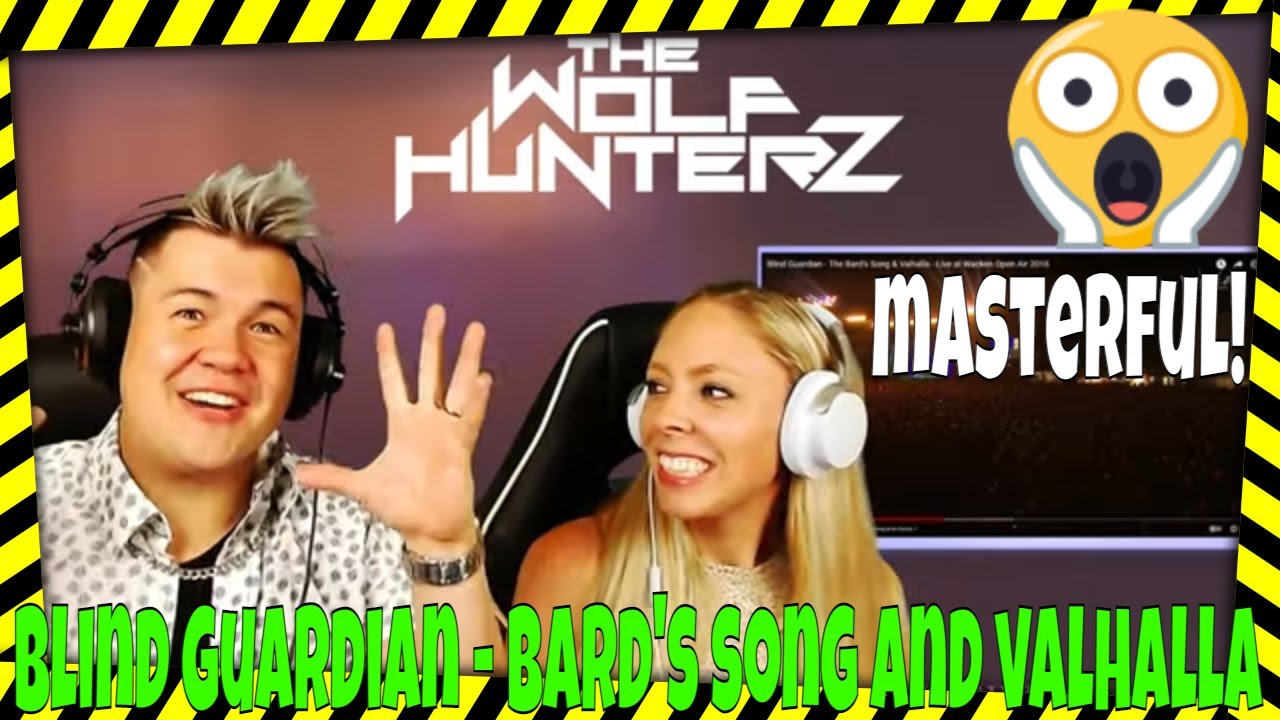 Blind Guardian - The Bard's Song & Valhalla - Live | THE WOLF HUNTERZ Jon and Dolly Reaction