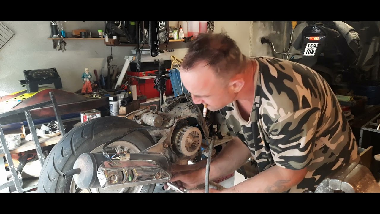 4takter Motor zerlegen