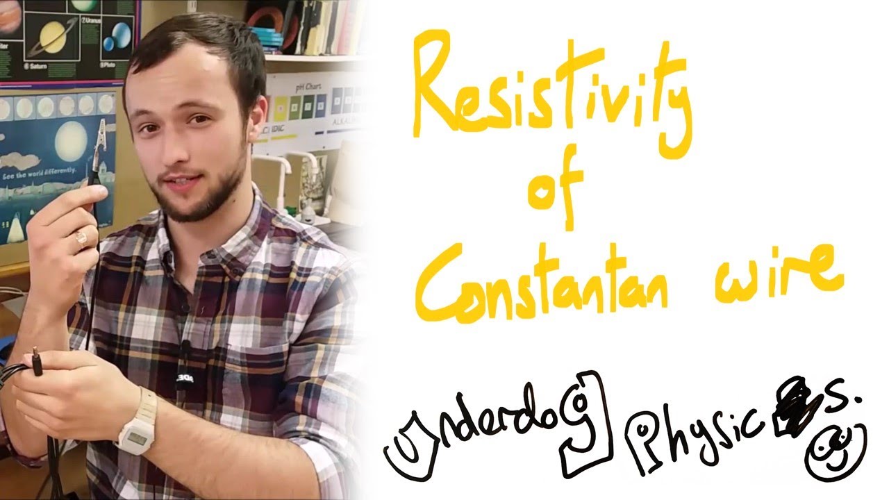 Resistivity of constantan wire - A Level Physics