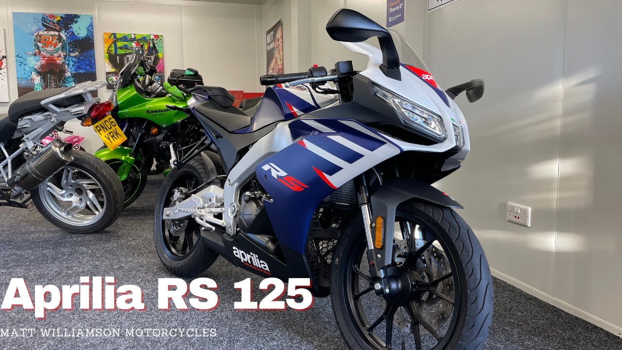 Aprilia RS 125. Every new riders dream!
