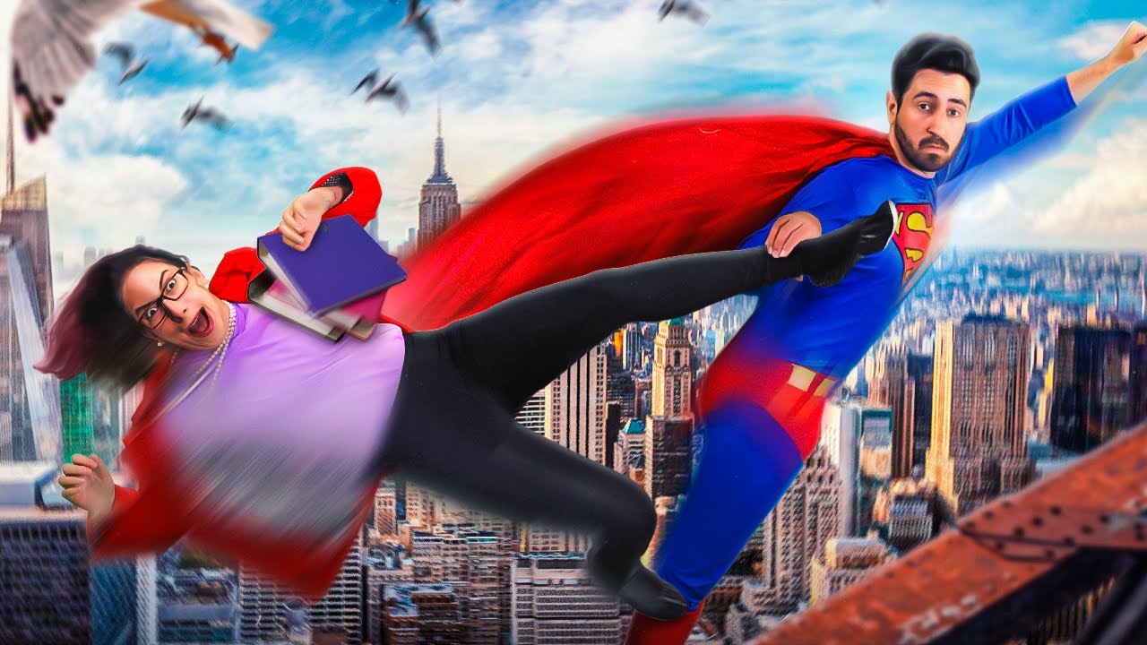 RECRIANDO A HISTÓRIA DO SUPERMAN COM BAIXO ORÇAMENTO | Gabriel e Shirley 2.0