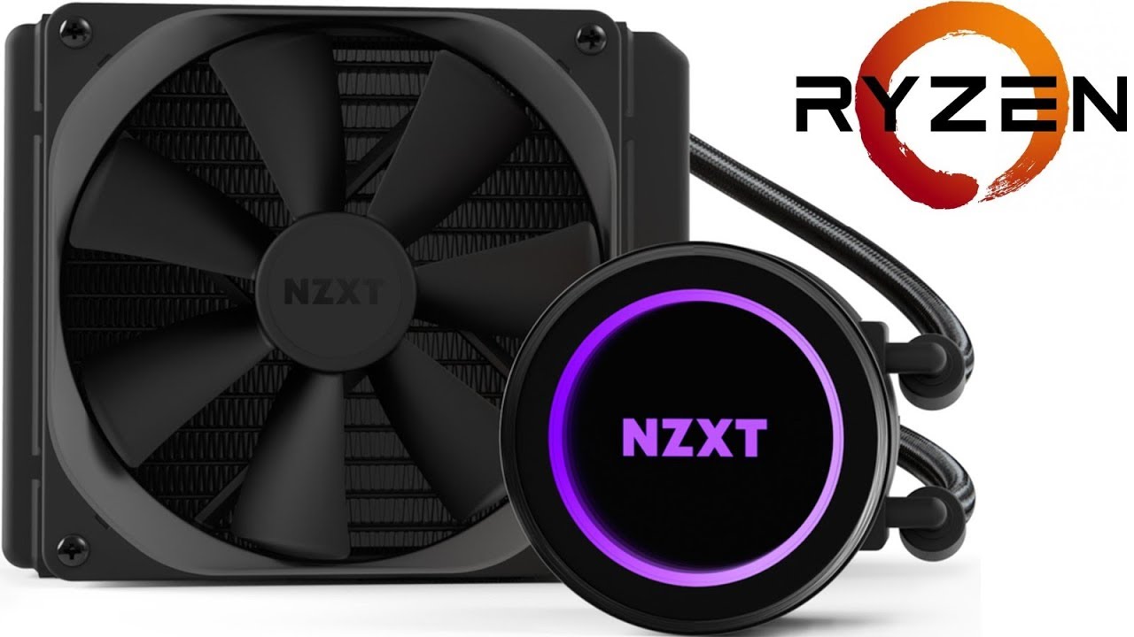 Jak osadit vodn&iacute; chladič Kraken X42, X52, X62 na socket AMD AM4