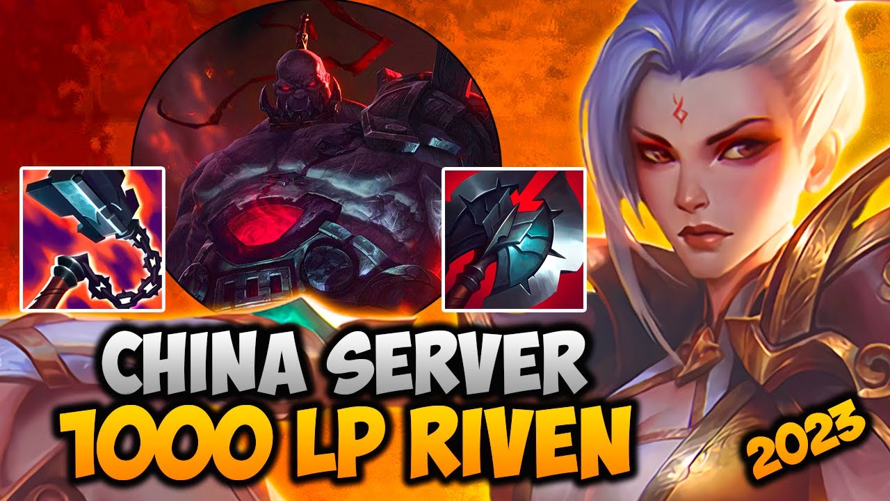 [Riven Buffs] Xiauch Riven vs Sion China Server GrandMaster Elo