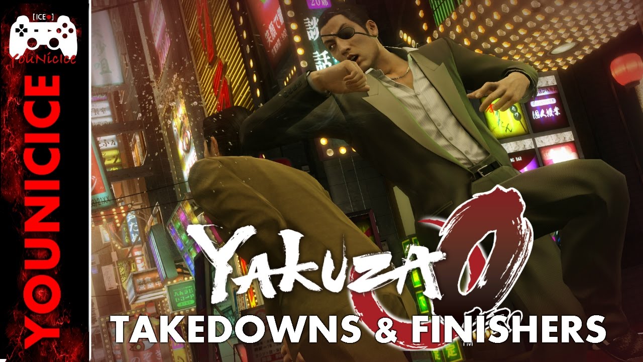 Yakuza 0 Takedowns & Finishers | Finishing Moves | Kill Compilation | Combat Moves | Heat Actions