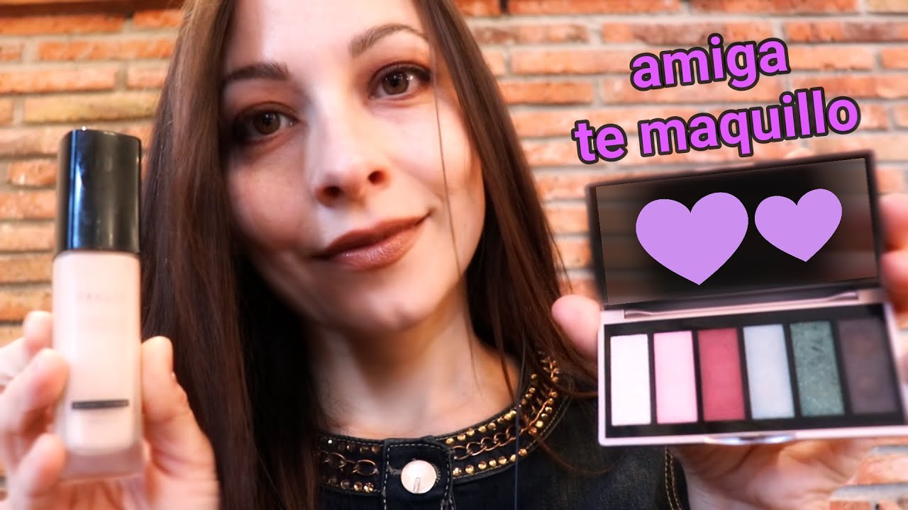 ASMR ​||💜​​💄​Eres Mi Amiga y Te MAQUILLO para una CITA ||👄​Role Play