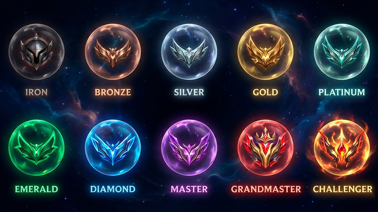 What's it Like to be in Each Rank in League of Legends Explained in 7 minutes (comedy)
