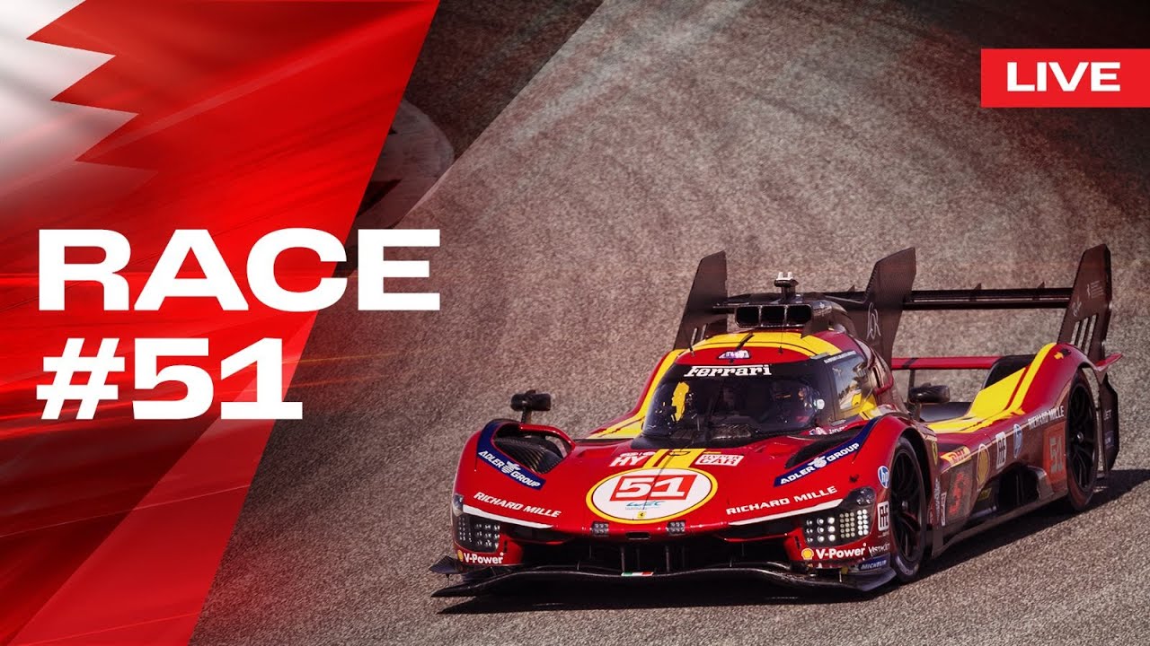 LIVE WEC SEASON FINALE Onboard car #51 for 8 Hours of Bahrain | Ferrari Hypercar