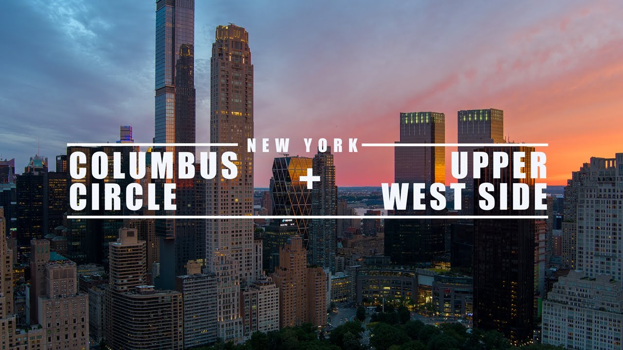 Amazing Sunset - Columbus Circle & Upper West Side