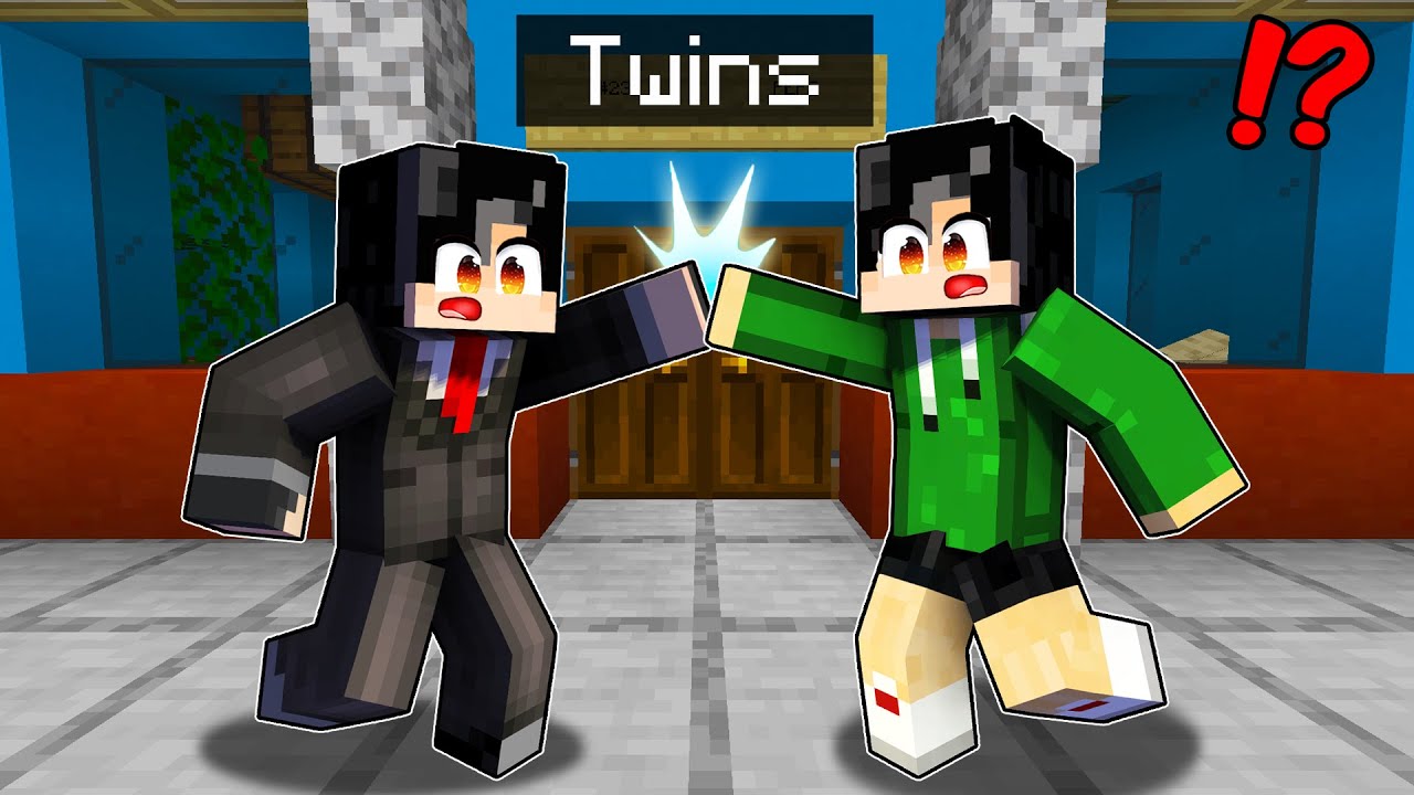 Playing Minecraft with my TWIN BROTHER! OMOCITY (Tagalog)