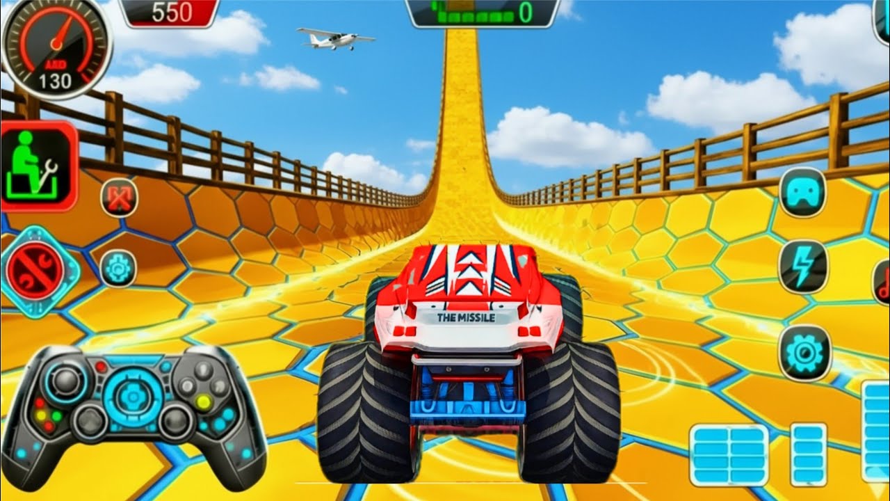 Flying Truck Racing Game: Sky-High Stunts! 🚗 For Toddlers#truckgame
