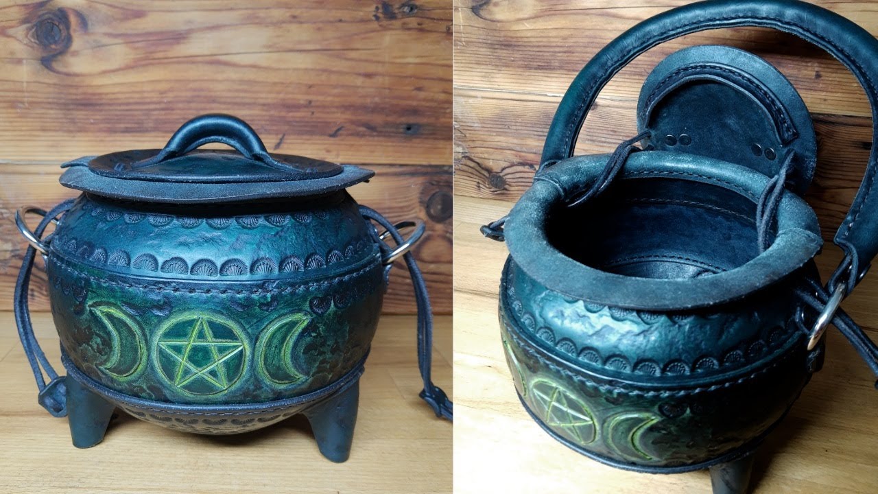 Cauldron Bag - Leather Tutorial