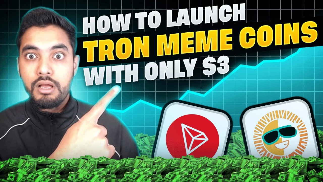 How to Launch a Million Dollar Tron meme coin step by step Guide on Sunpump