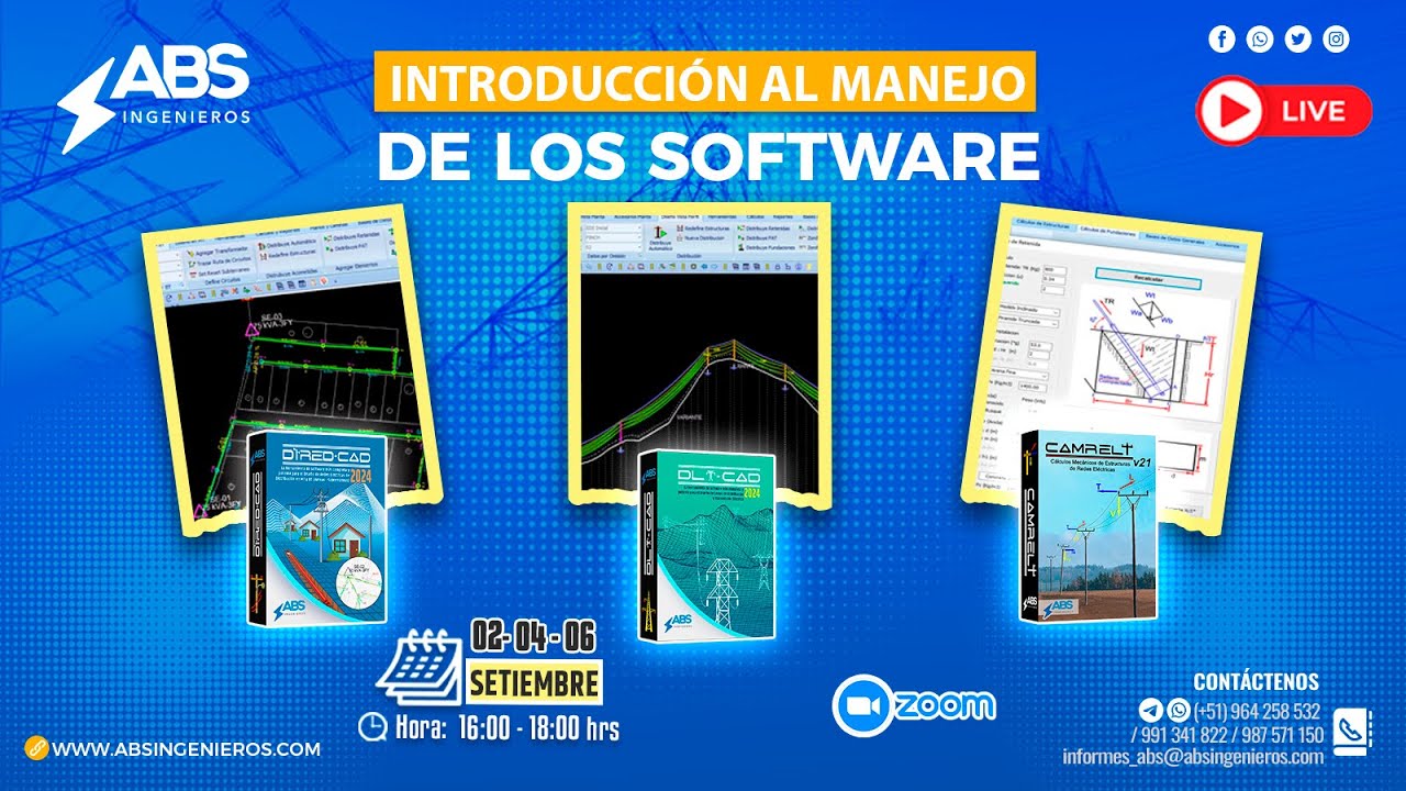 Introducción al manejo de los software - DLT-CAD 2024